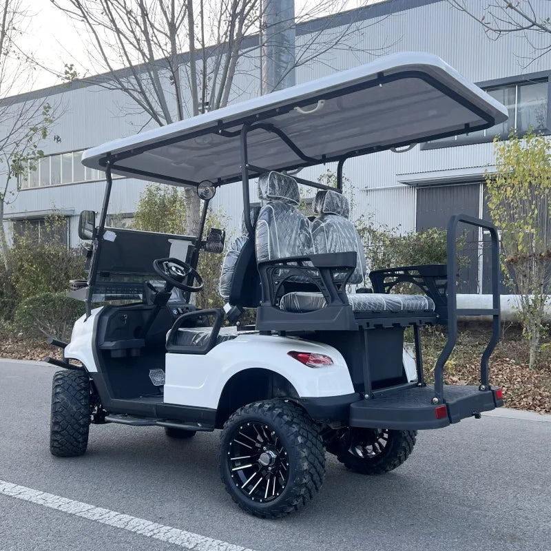 2/4/6/8 Seats Hunting Golf Cart Street Legal Electric off Road Golf Carts Car Buggy Golf Scooter Gocart Good Vibrations