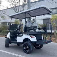 2/4/6/8 Seats Hunting Golf Cart Street Legal Electric off Road Golf Carts Car Buggy Golf Scooter Gocart Good Vibrations