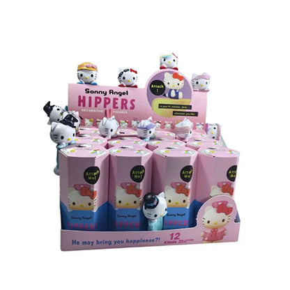 Sonny Angel Hello Kitty Series Blind Box Computer Decoration Cartoon Anime Character Models Toy Accessories Children's Gifts Good Vibrations