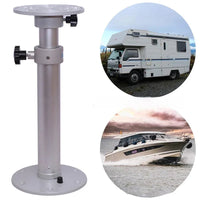 RV Table Leg RV Table Stand Table Pedestal Leg 460 to 700mm Adjustable 360° Rotatable for RV Camper Boat Yacht Home ﻿ Good Vibrations