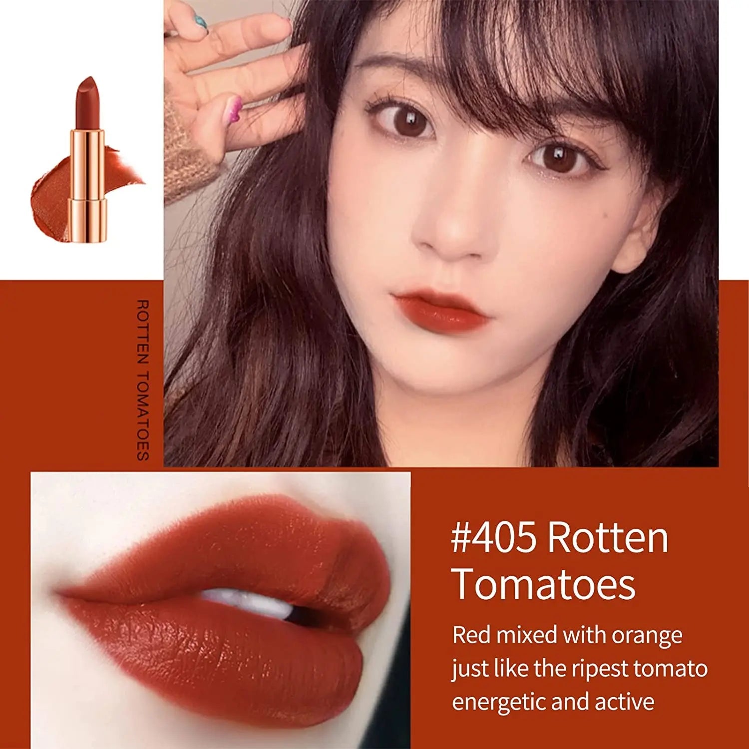 Matte Lipstick Set 3 Colors Lip Stick with Sliver Chain Bag Package Velvet Lip stick Gift Box Private Label Make Up 3.5gx3 Good Vibrations