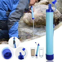 Mini Mini Water Filter Straw Straw Purifier Purification Water Filter Direct Drinking Survival Drinking Water Filtering Straw Good Vibrations