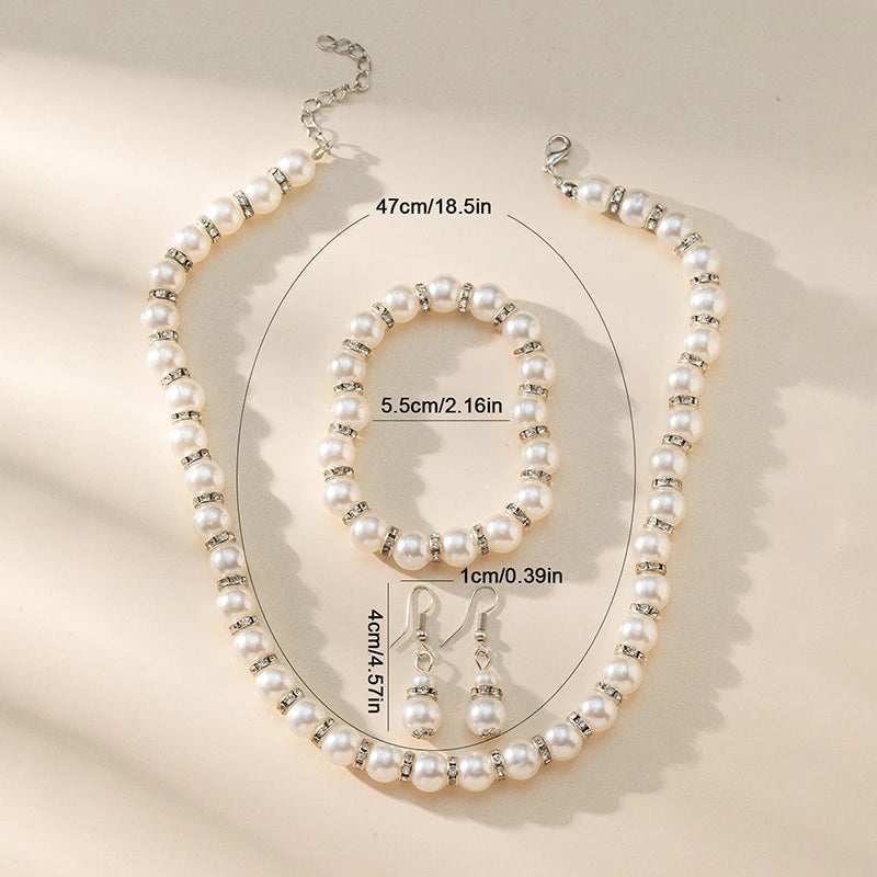 Fashion Necklace Earrings Set Dress Accessories Necklace Earrings Jewelry Set Wedding Dress Up Accessories Party Holiday Gift Good Vibrations Adult Super Store