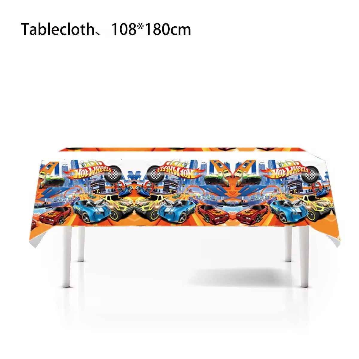 Car Kids Birthday Party Decoration Boys Birthday Supplies Paper Cup Plate Cutlery Cars Balloons Cake Flag Party Children's Gifts Good Vibrations