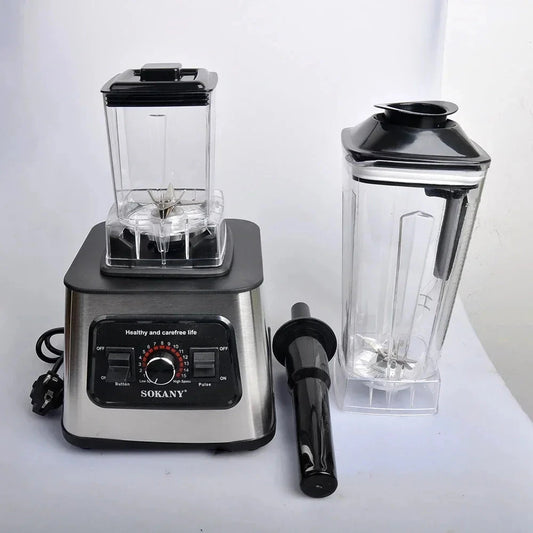 Houselin 6000W Powerful Blender, Smoothie Maker Table Blender with 2.5L Container, Professional Blender Mixer for Ice,Nut,Fruit Good Vibrations