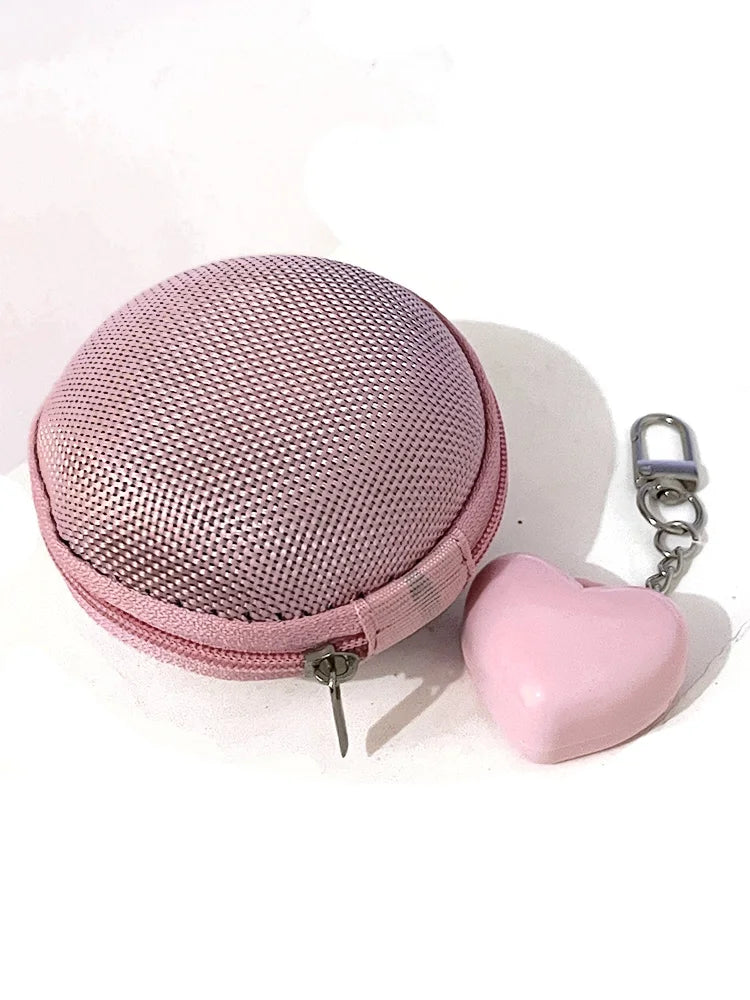 Portable Pink Heart Smoking Set Storage Travel Bag 9pcs Round Case for Smoking 9pcs Good Vibrations Adult Super Store