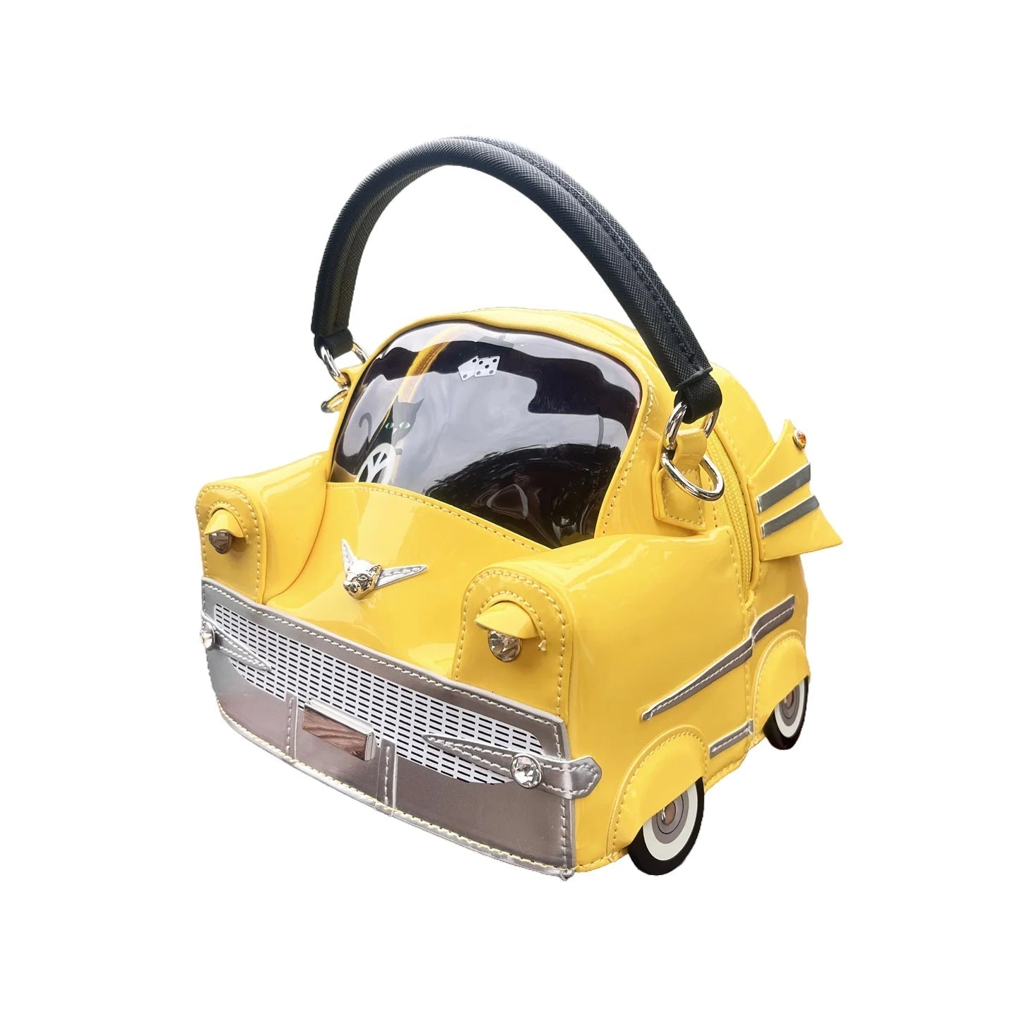 Designer Purses and handbag Women's bag Purse pu leather high quality handmade handbags Cute funny Shape Shoulder bag Good Vibrations