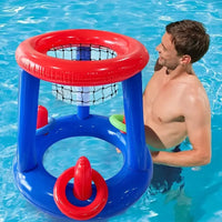 Water basketball hoop. Wholesale of cross-border inflatable water toys. Inflatable basketball hoop with interactive Good Vibrations