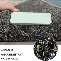 Soft Washable Non-Slip Kitchen Floor Mat for Bedroom Living Room Hallway Bathroom Entrance Long Bedside Carpet Good Vibrations