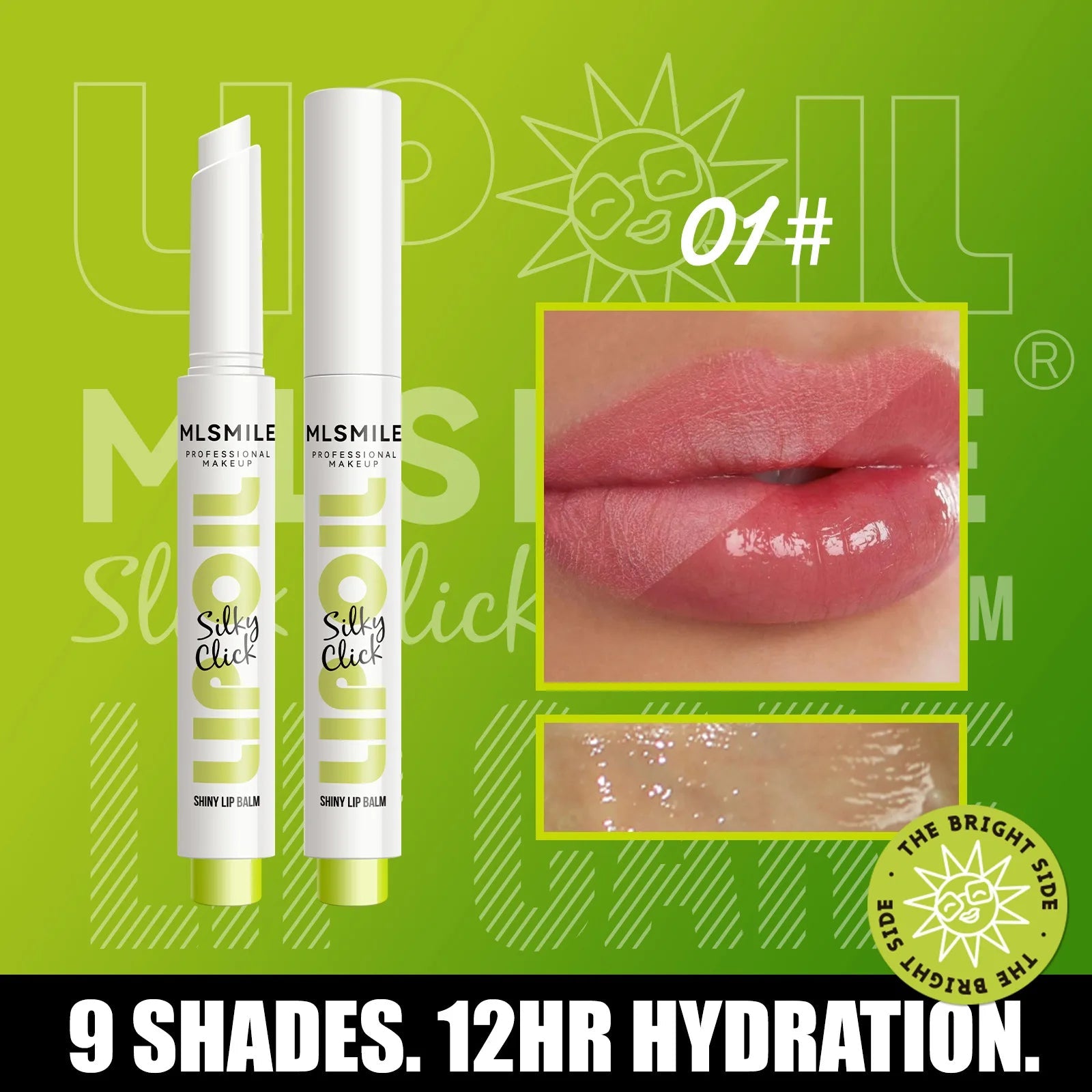 Jelly Solid Lip Gloss Make-up Hydrating Mirror Red Brown Lipstick Clear Moisturizing Lip Tint Nature Nude Lipstick Pen Cosmetics Good Vibrations