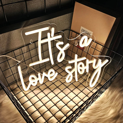 Neon Wedding Sign, Led Letter Lights Used For Valentine'S Day Party, Wedding Background Aesthetic Decor, Usb Power Supply Light Good Vibrations