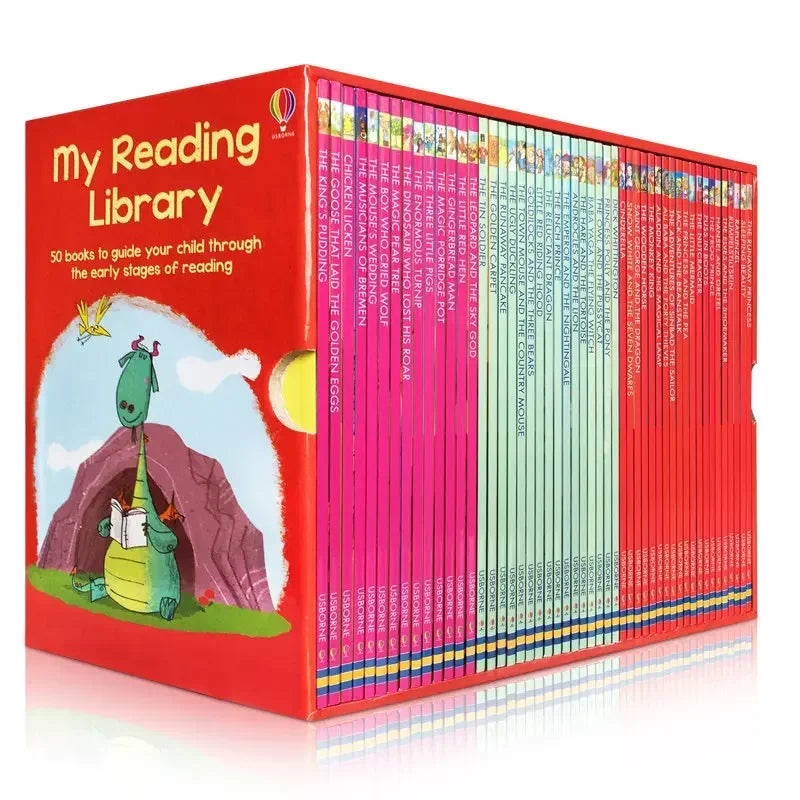 The Usborne 1st 2nd 3rd 4th Reading Collection Library English Picture Book Learning Education Help Children Grow As A Reader Good Vibrations