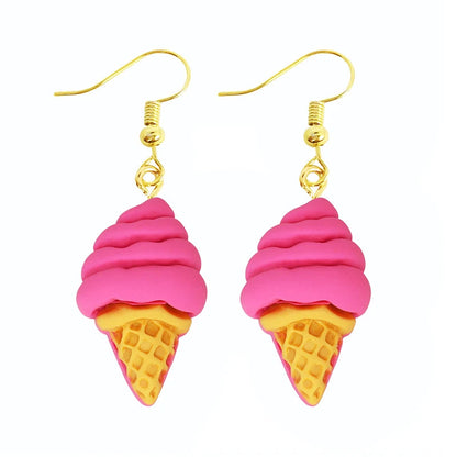 Earrings For Women Girls Cute Foods Hamburg Pizza Chicken Leg Candy Bottle Handmade Candy Kids Funny Resin Good Vibrations Adult Super Store