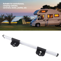 RV Table Rail Stable Support 20in Removable RV Table Wall Mount Bracket Aluminum Alloy with 27 Fixing Screw for Motorhome Good Vibrations