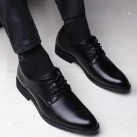 2025 new Fashionable versatile Men Shoes Heightening Shoes Spring  British Casual Business flats Casual comfortable Shoes Good Vibrations