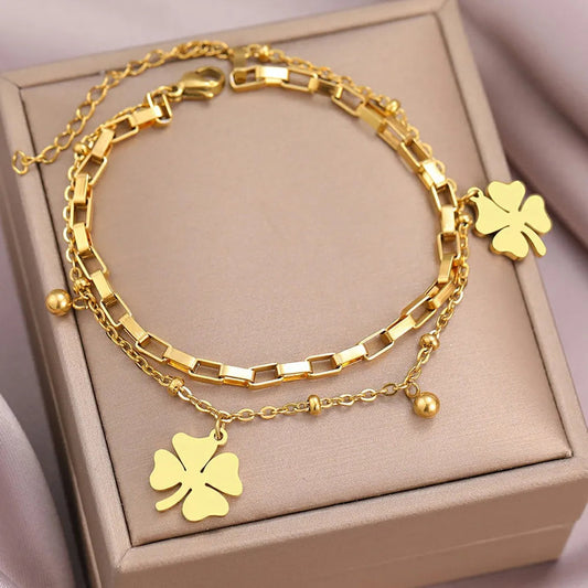 A versatile women's design bracelet, a simple and casual high-end accessory Good Vibrations