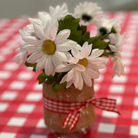 Red Black Checkered Disposable Tablecloth Wedding Birthday Party Indoor Outdoor Picnic Table Cover Plastic Waterproof Tablecloth Good Vibrations