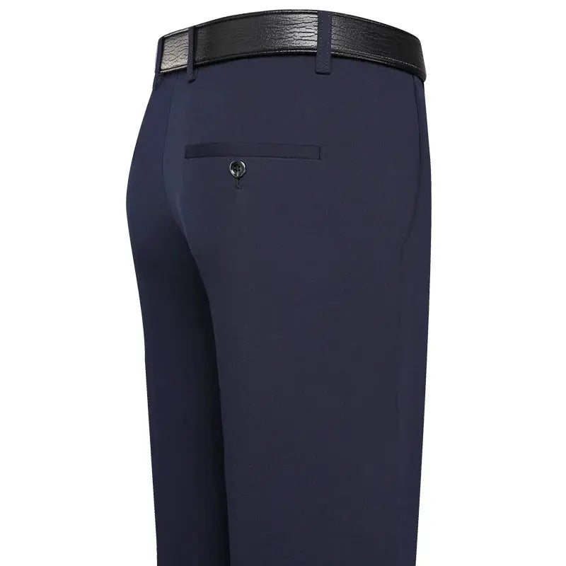 29-40 Summer Thin Casual Pants Business Men's Pants Middle-aged Dad Casual Pants Elastic Breathable Pants Good Vibrations