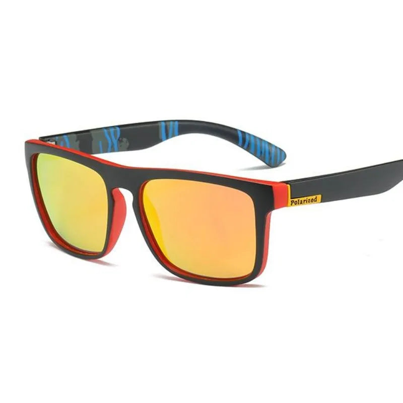 Fashion Square Vintage Polarized Sunglasses Men Women Retro Driving Fishing Luxury Brand Designer Sun Glasses UV400 Eyewear Очки Good Vibrations