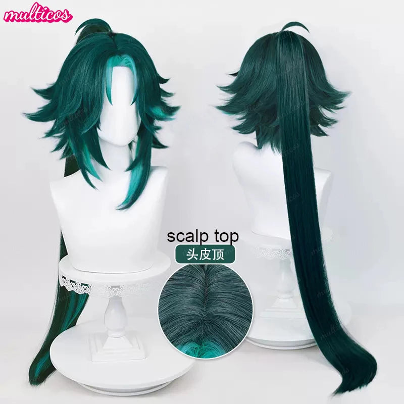 Genshin Impact Wigs Scaramouche Tighnari Kazuha Xiao Raiden Shogun Al Haitham Kaveh Cyno Aether Lumine Columbina Cosplay Wig Good Vibrations