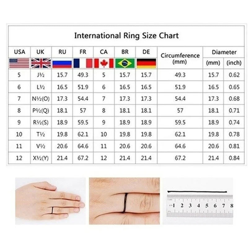 2025 Classic Simple Design Wedding Engagement Rings for Women Mosaic Square Crystal Cubic Zirconia Brilliant Luxury Jewelry Good Vibrations