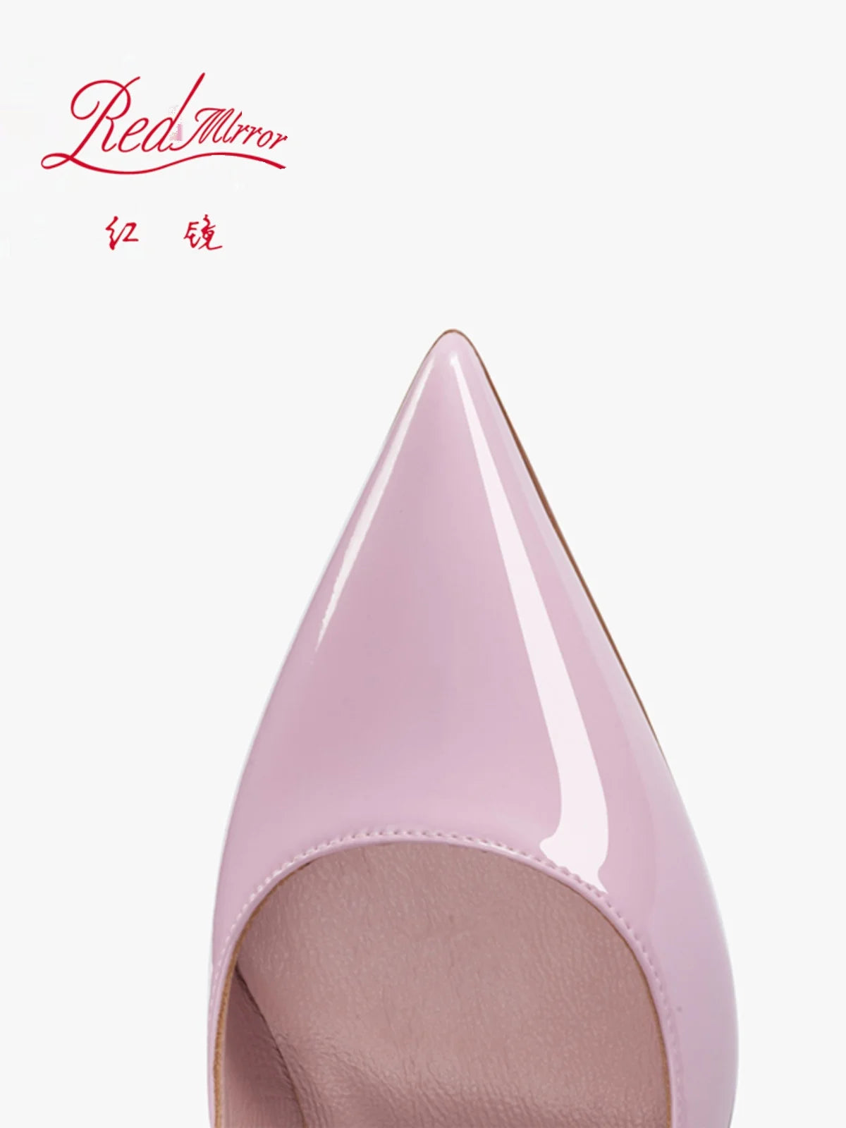 High heeled shoes for women 2024, pink slim heel, light lipstick base, sexy temperament, not tiring, single foot shoes Good Vibrations
