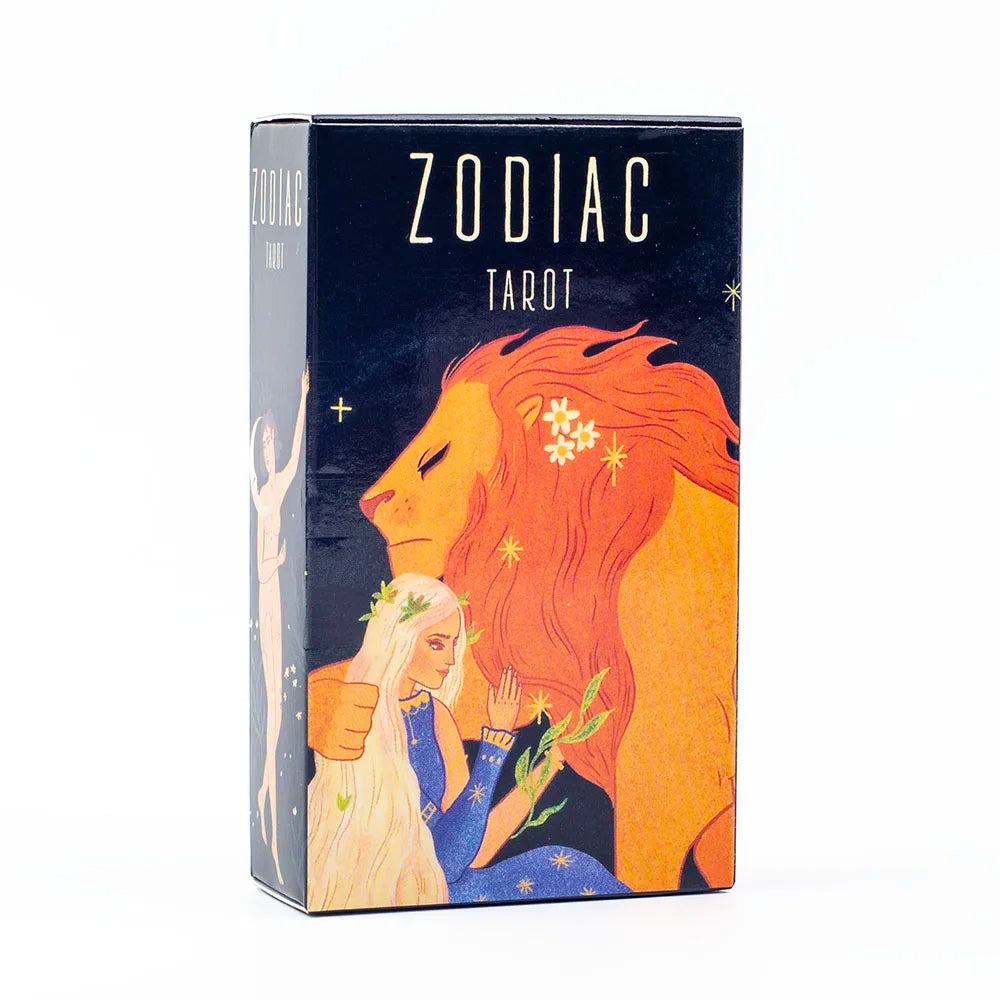 10.3x6cm Zodiac Tarot Cards for Fortune Telling And Divination Party Game Board Game Pack of 52 Unique Star Sign Cards Good Vibrations