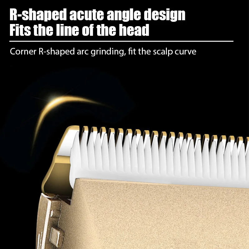 Electric Hair Trimmer Shaver Home Trimmers for Men Hair Clipper Professional Rechargeable Shavers Barber hair Cutting Machine Good Vibrations