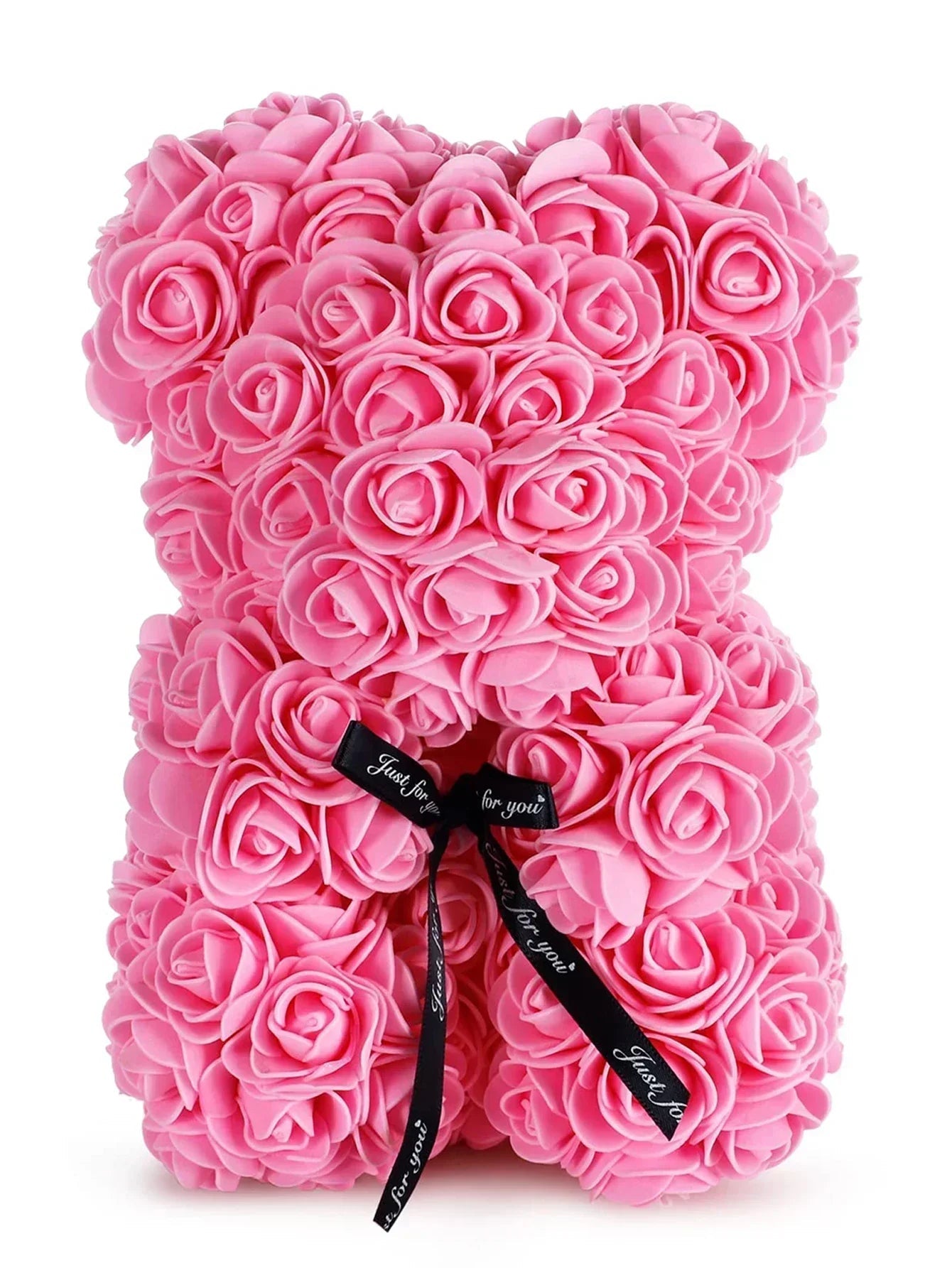 Rose Teddy Bear Artificial Flower Anniversary Valentines Day Birthday Gift Mothers Day Mom Gifts Girlfriend Birthday Gifts Women Good Vibrations