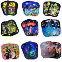 1Pc Rolling Tray Tobacco Cigarette Paper Accessories Trays Magnetic Lid Smoking Grinder Storage Metal Plate 18x14CM Good Vibrations Adult Super Store