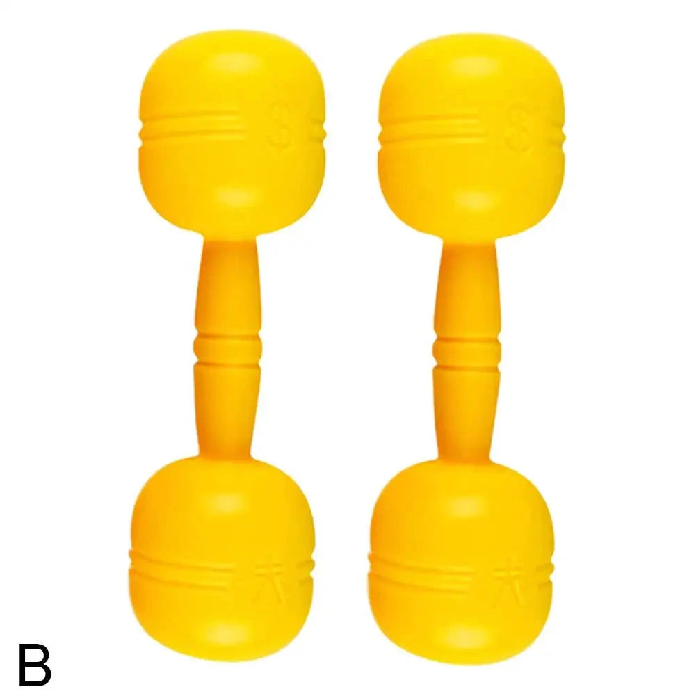 Plastic Dumbbells Children'S Sports Fitness Dumbbells Children Dumbbells Toys Fitness Barbell Toddler Equipment Fitness D8B7 Good Vibrations