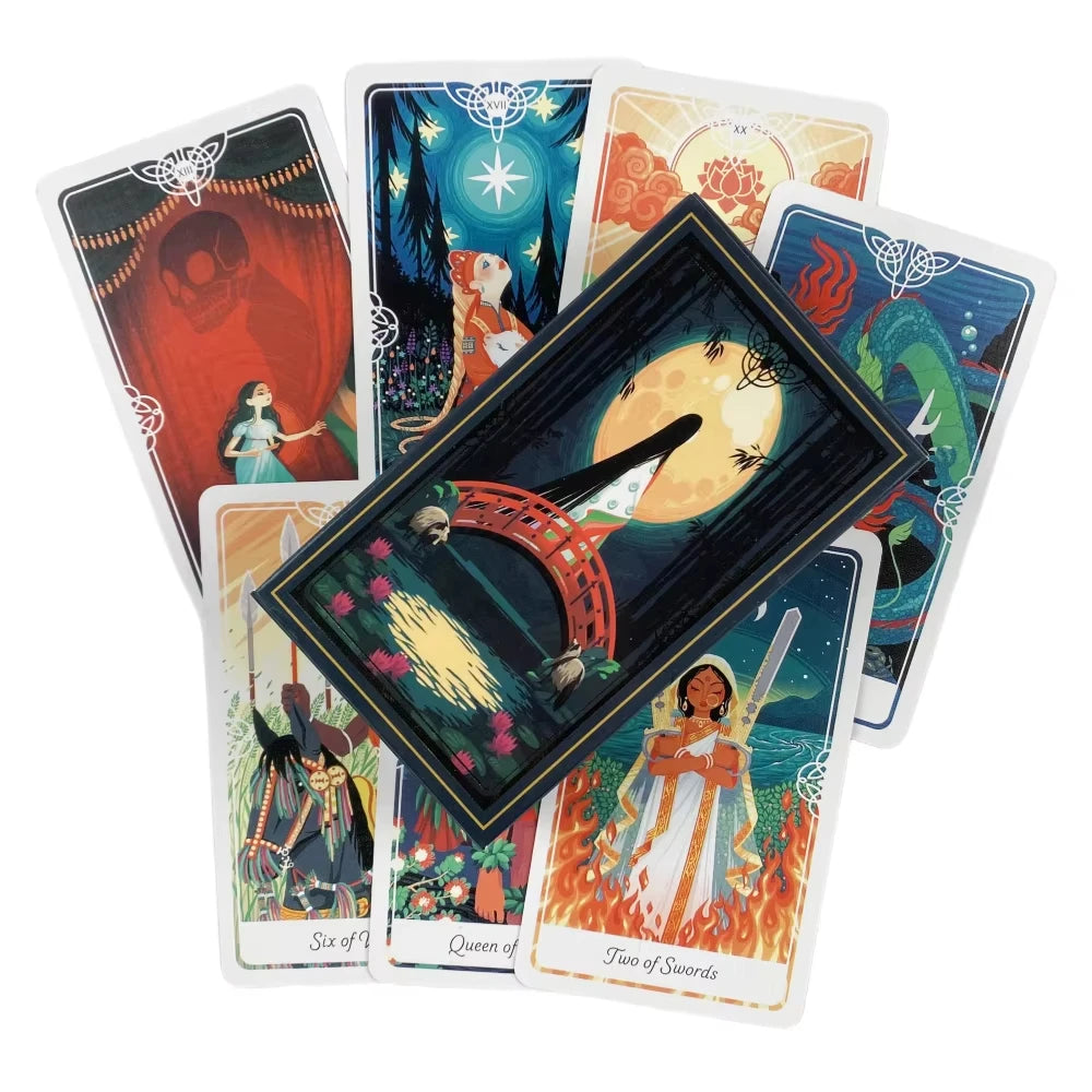Tarot of the Divine A Deck and Guidebook Inspired by Deities Folklore and Fairy Tales from Around the World Tarot Cards Game Good Vibrations