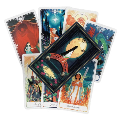 Tarot of the Divine A Deck and Guidebook Inspired by Deities Folklore and Fairy Tales from Around the World Tarot Cards Game Good Vibrations