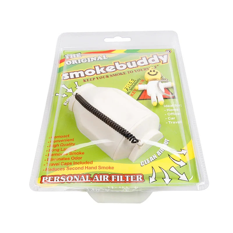 Portable Smoking Air Filter Office Car Personal Smoke Purifier Activated Carbon Filtration Party Supplies Cigarette Gift Good Vibrations Adult Super Store