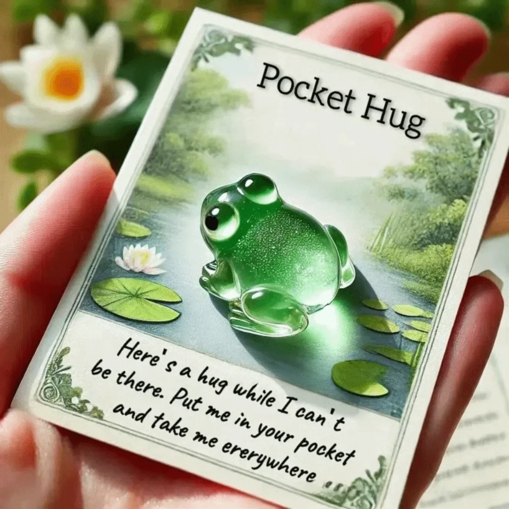 New With Card Animal Pocket Hug Gifts Cute Sentimental Inspirational Comfort Keepsake Encouragement Cute Pocket Hug For Kids Good Vibrations