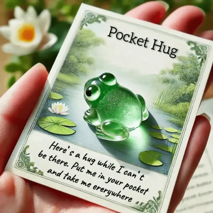 New With Card Animal Pocket Hug Gifts Cute Sentimental Inspirational Comfort Keepsake Encouragement Cute Pocket Hug For Kids Good Vibrations