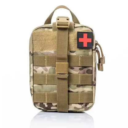 Survival First Aid Kit Survival Full Set Molle Outdoor Gear Emergency Kits Trauma Bag Camping Hiking IFAK Adventures Good Vibrations