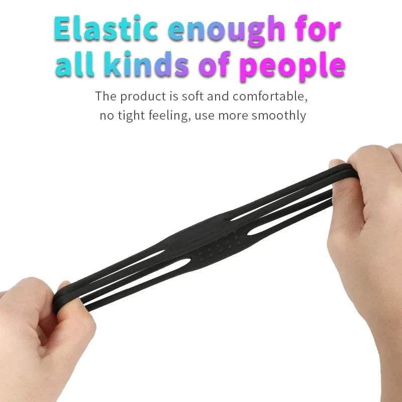 Elastic silicone semen lock ring for male masturbation, comfortable and versatile sex toy for men.