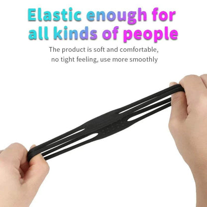 Elastic silicone semen lock ring for male masturbation, comfortable and versatile sex toy for men.