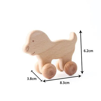 Wooden Cars Toys Maple Diy Crafts for Students Home Activities Montessori Grasping Teething Toy Newborn Birthday Gift Wood Block Good Vibrations