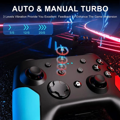 Switch Pro Controller Bluetooth Wireless Gamepad PC Gaming Control Android/iOS Mobile Phone Joystick Game Console Accessories Good Vibrations