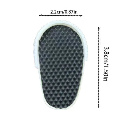 3.8cm Doll Shoes For labubu 17cm Plush Doll Clothes Accessories Girl's Toys ,Christmas Festival Birthday Gift Good Vibrations