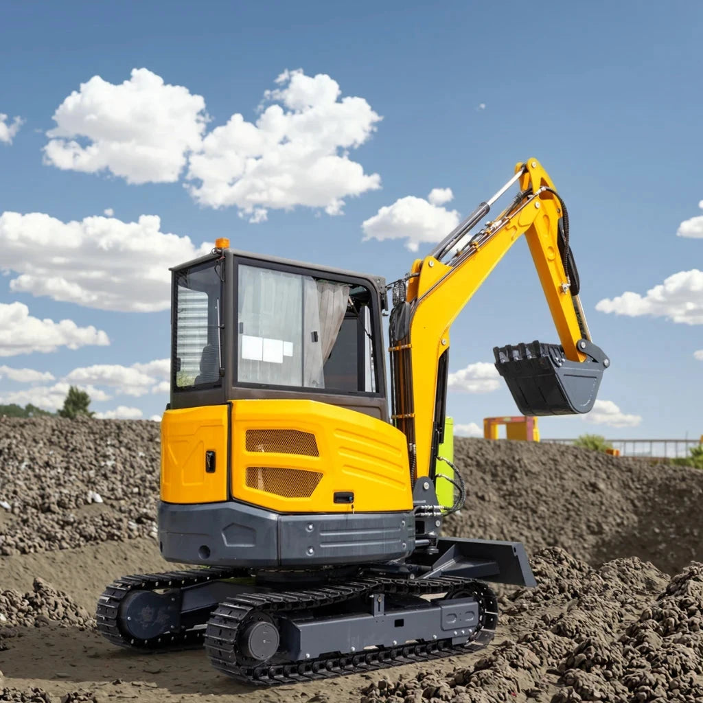 3.5 Tons Crawler Excavator EPA EURO5 Kubota Engine Hydraulic Excavator Agricultural Excavator Factory Direct Sales Good Vibrations