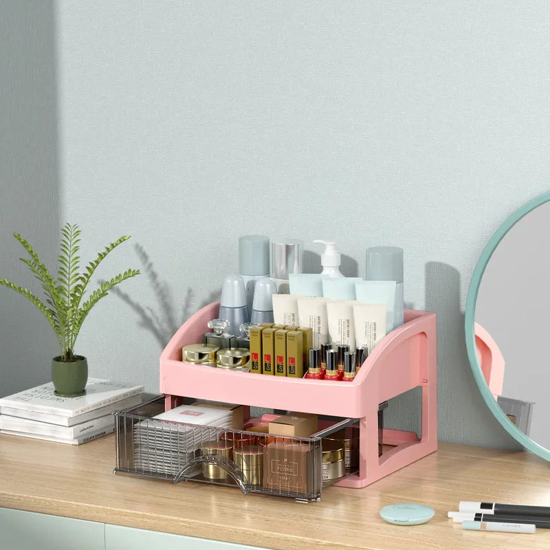Make Up Large Capacity Organiser Drawer Jewelry Makeup Storage Nail Polish Lipstick Skincare Perfume Organizer Makeup Products Good Vibrations