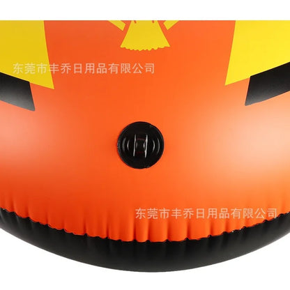 Inflatable Boat Outdoor Inflatable Fishing Bo at Single Rafting Swimming Pool Toy Boat Good Vibrations