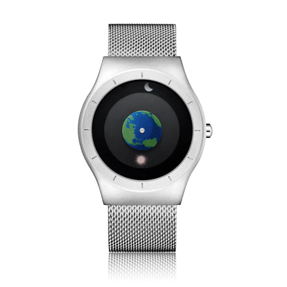 Fashion Simple Minimalist Watch Men Sports Watches Creative Turntable Quartz Wristwatches Relogio Masculino Mannen Horloge Good Vibrations