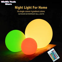Christmas Outdoor LED Garden Ball Lights Remote Control Floor Lawn Lamp Swimming Pool Wedding Party Holiday Home Decoration Good Vibrations
