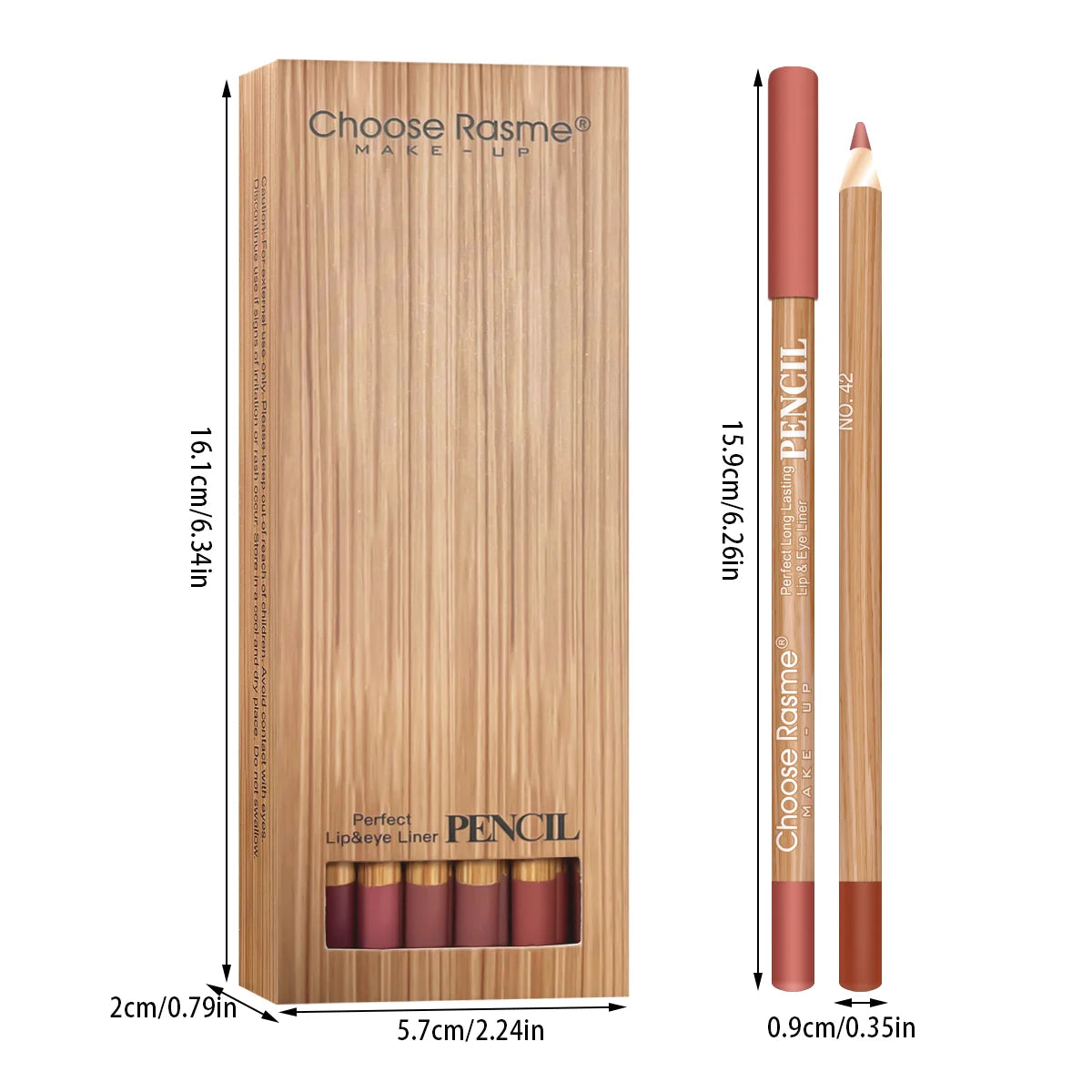 12 color lip enriching lipliner, lip moisturizing, three-dimensional fitting, light, thin, silky and clear lip liner Good Vibrations