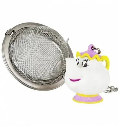 Disney Teapot Cute Cartoon Beauty And The Beast Coffee Pots Mug Mrs Potts Chip Cup Tea Cup Pots One Tea Set Droshipping Desk Gif Good Vibrations Adult Super Store