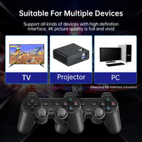 4K Game Stick TV Video Game Console Built-in 20000+ Games 64G Retro Handheld Game Player Wireless Controller Gamepad Good Vibrations